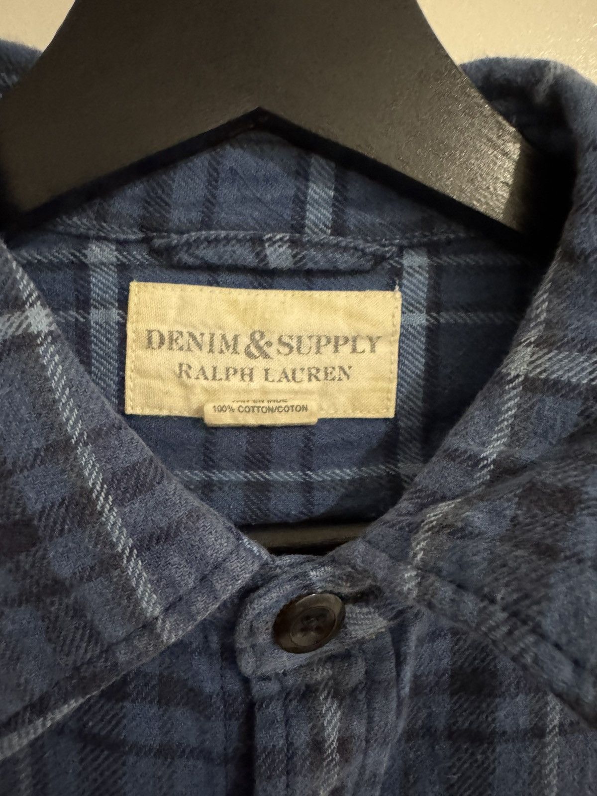 Denim & Supply Ralph Lauren 100% Cotton Flannel Size US M / EU 48-50 / 2 - 2 Thumbnail