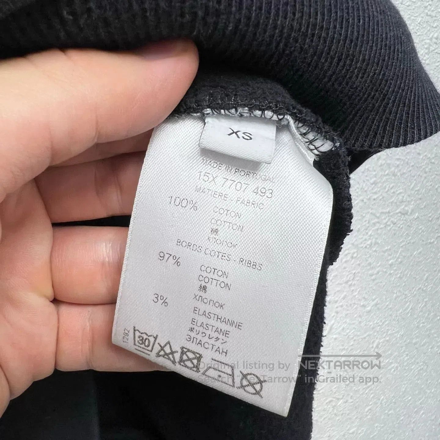 Givenchy givenchy floral sweatshirt in black. Size XS / US 0-2 / IT 36-38 - 4 Thumbnail