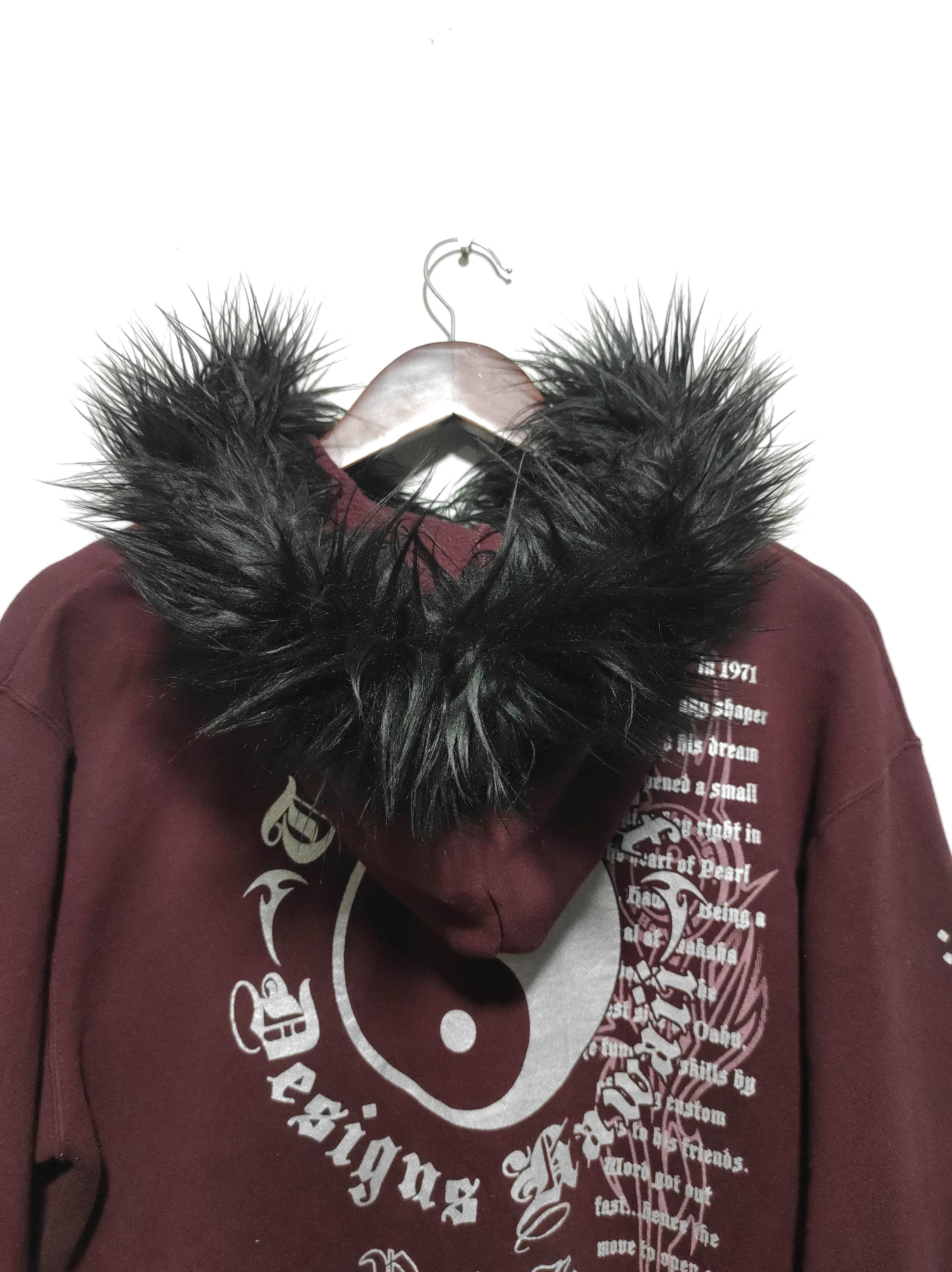 Affliction T&C Surf Designs Zip Fur Hoodie IfSixWasNine LGB style Size US L / EU 52-54 / 3 - 18 Thumbnail