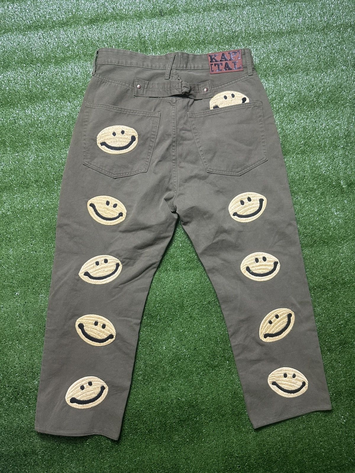 Kapital Kapital Smiley Face Pants Size 34 Size US 34 / EU 50 - 1 Thumbnail