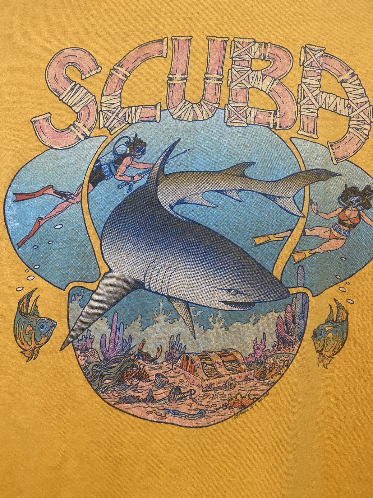 Vintage Vintage 80s Scuba Panda Intl Inc Long Sleeve T-shirt Size US M / EU 48-50 / 2 - 7 Thumbnail