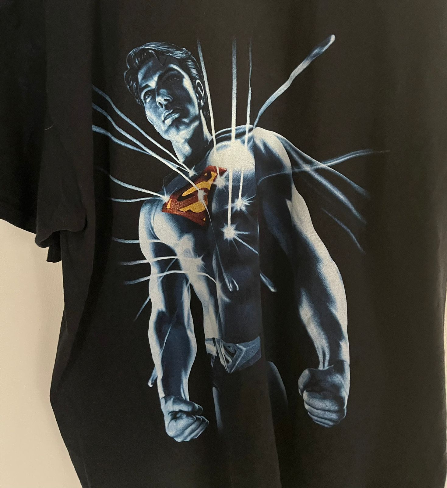 Vintage × Warner Bros Superman Vintage T Shirt Size US XL / EU 56 / 4 - 2 Thumbnail