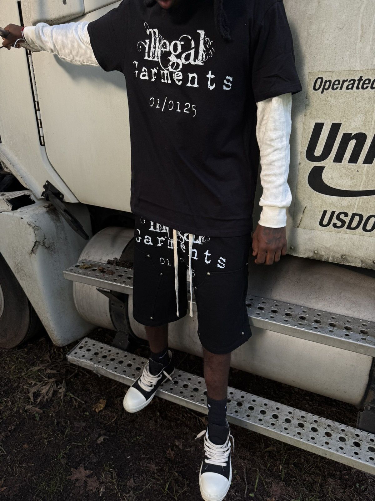 Other "01/0125 IG Ricky" Thermal Sleeved Tee Size US S / EU 44-46 / 1 - 2 Thumbnail