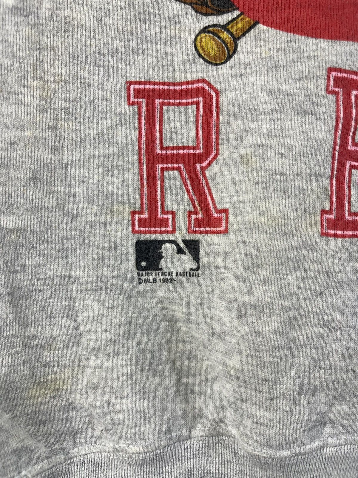 MLB Vintage 90's Betty Boop Cincinnati Reds MLB 1992 Sweatshirt Size US L / EU 52-54 / 3 - 4 Thumbnail