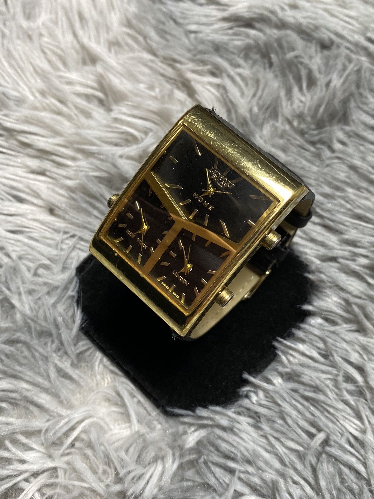 Japanese Brand × Vintage ✨ Ledfort Swiss Multi-Time Zones Watch ✨ Swiss Brand Size ONE SIZE - 3 Thumbnail