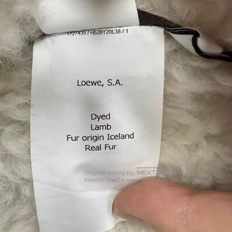 Loewe Loewe Brown Leather and Fur Zip-up Pilot Jacket Size US S / EU 44-46 / 1 - 6 Thumbnail