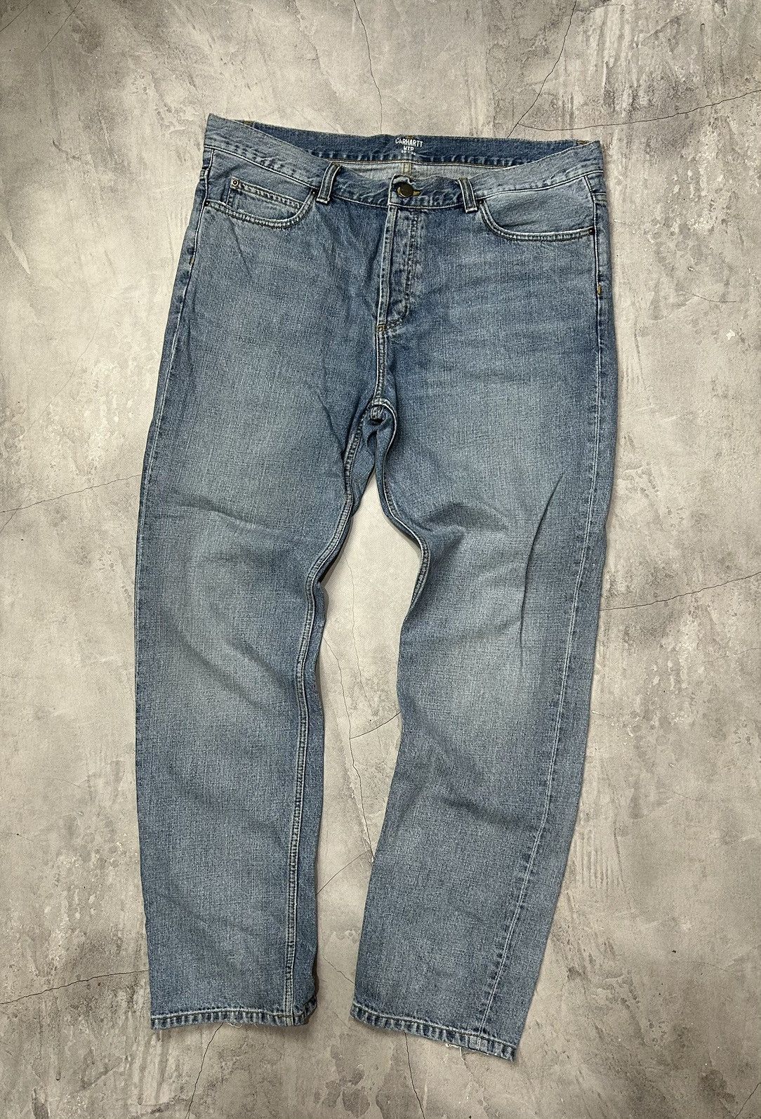 Carhartt × Carhartt Wip × Vintage Y2K Carhartt Style Baggy Carpenter Skater Utility Pants Size US 36 / EU 52 - 2 Thumbnail