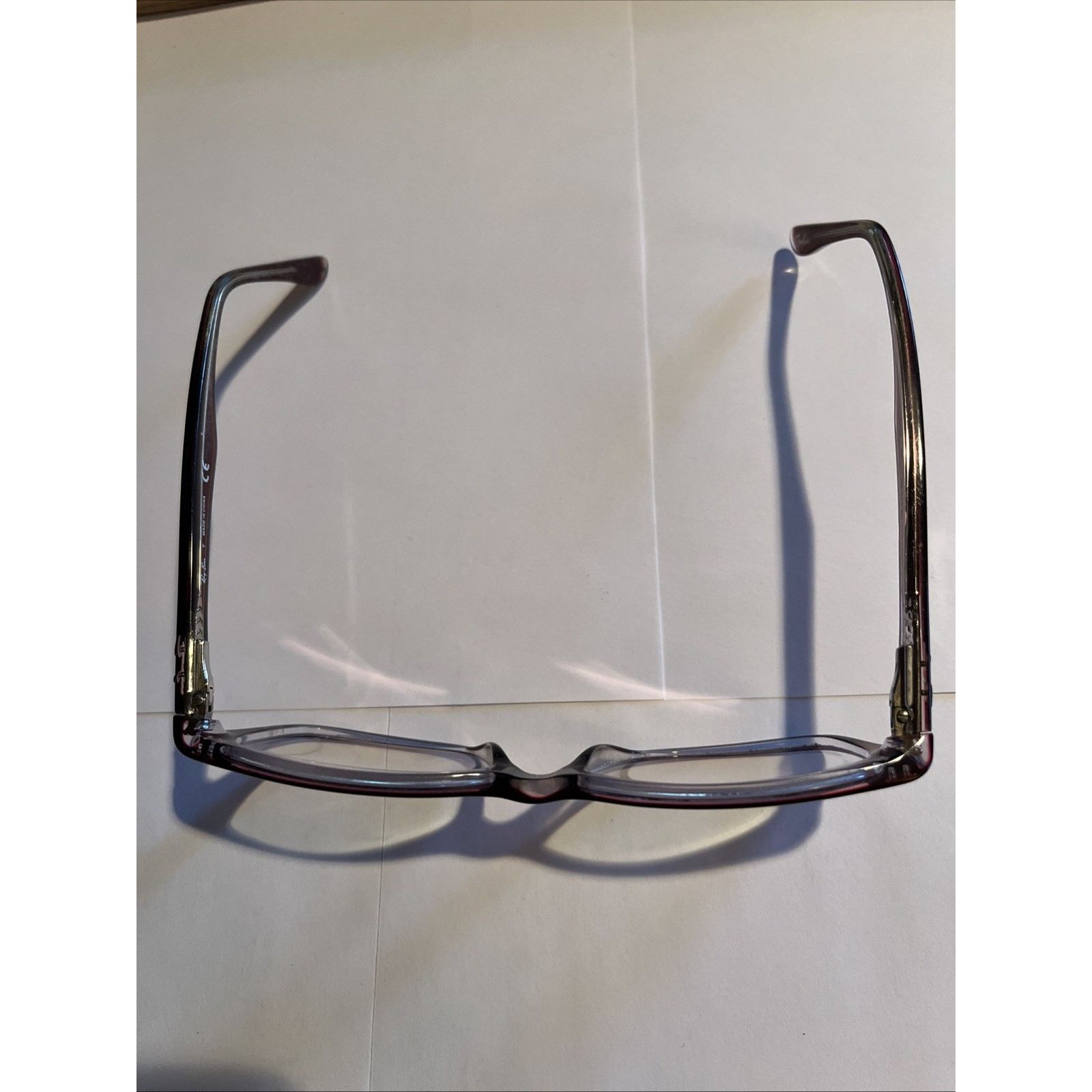 RayBan RAY-BAN RB5228 5112 Red Crystal Eyeglasses 53-17-140 Frames Size ONE SIZE - 5 Thumbnail