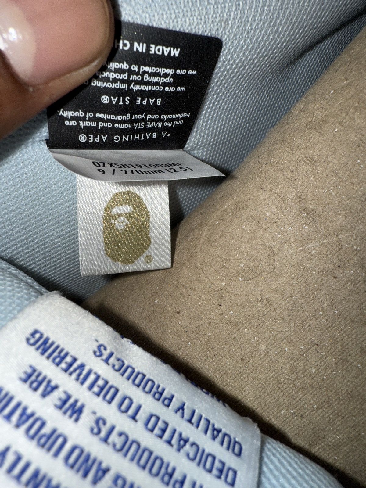 Bape BAPE SK8 STA H1 M2 Size US 9 / EU 42 - 7 Thumbnail