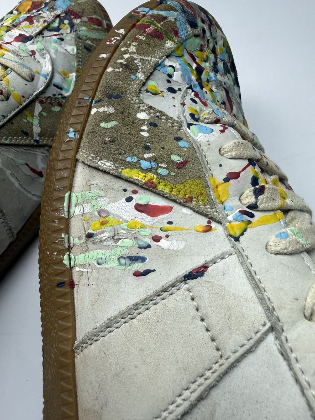 Maison Margiela Maison Margiela Gats Paint Splatter Size US 7 / EU 40 - 7 Thumbnail