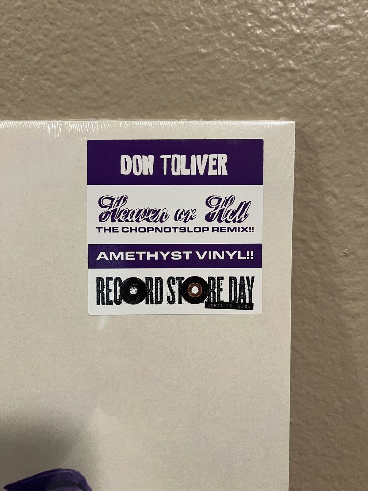 Other Don Toliver Heaven or Hell CHOPNOTSLOP Remix RSD 2025 Vinyl Size ONE SIZE - 2 Thumbnail