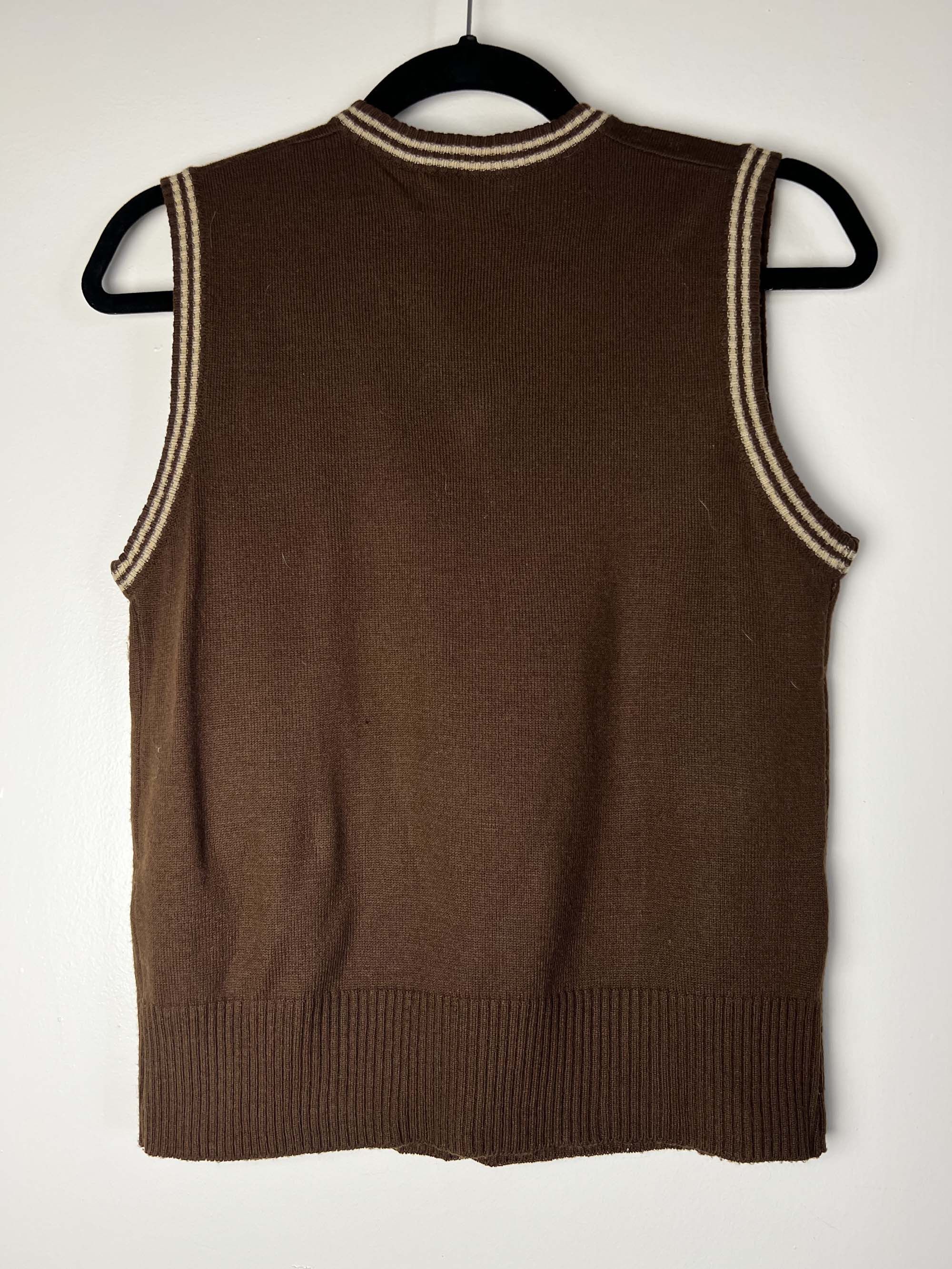 JCPenney Vintage 1970's JC Penny Boys Pullover Sweater Vest Size US XS / EU 42 / 0 - 8 Thumbnail