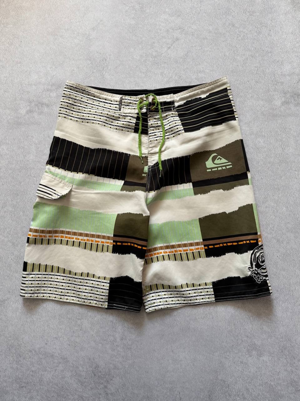 Quiksilver Y2K Quiksilver Surfwear Baggy Graphic Swim Board Surf Shorts Size US 36 / EU 52 - 1 Thumbnail