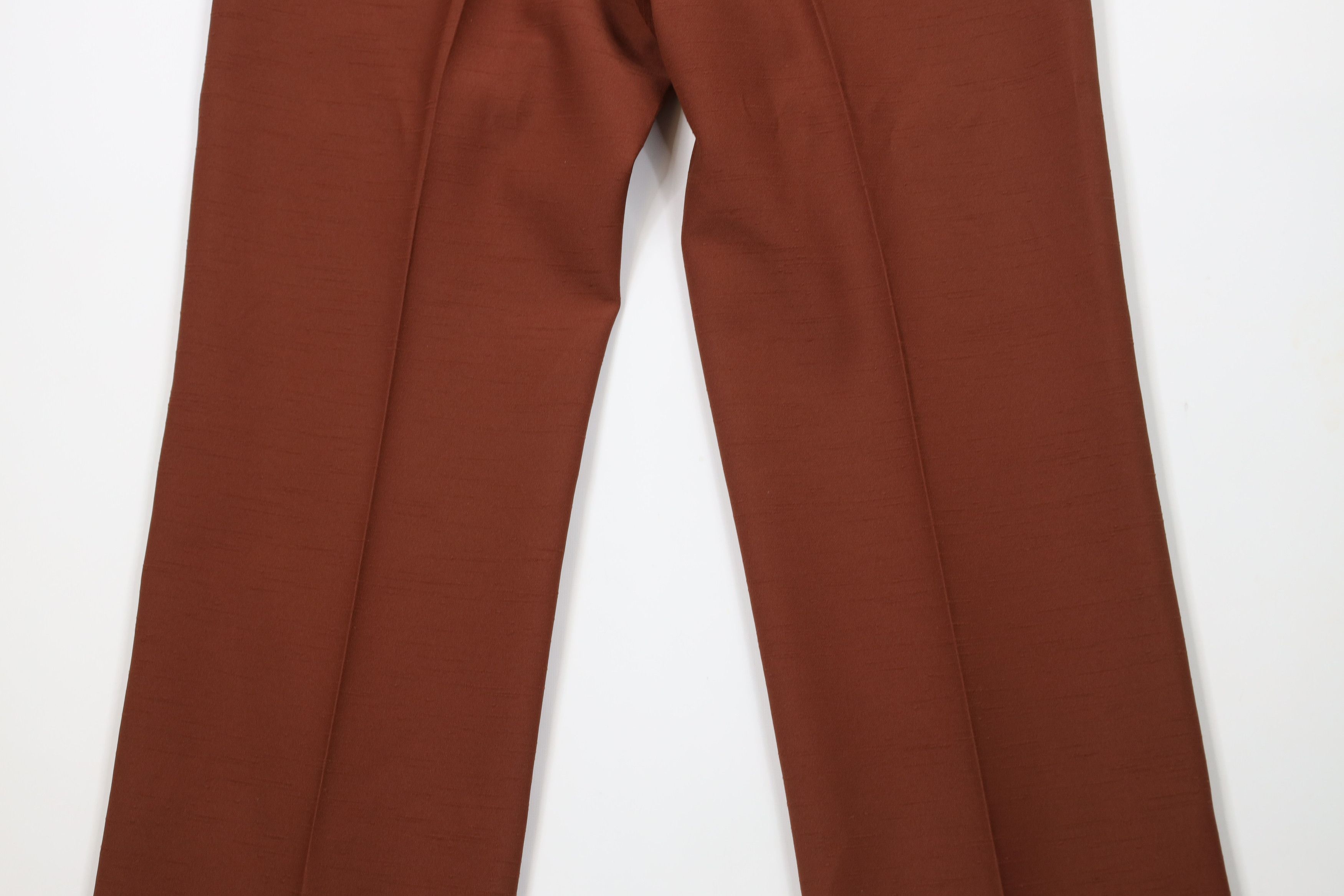 Vintage Vintage 60s 70s Streetwear Wide Leg Chino Pants Orange USA Size US 32 / EU 48 - 11 Thumbnail