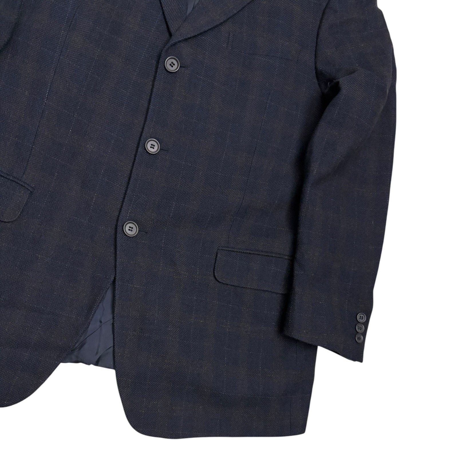 Ermenegildo Zegna $4000 ZEGNA Luxury Designer Plaid WOOL Blazer Jacket 44R Size 44R - 5 Thumbnail