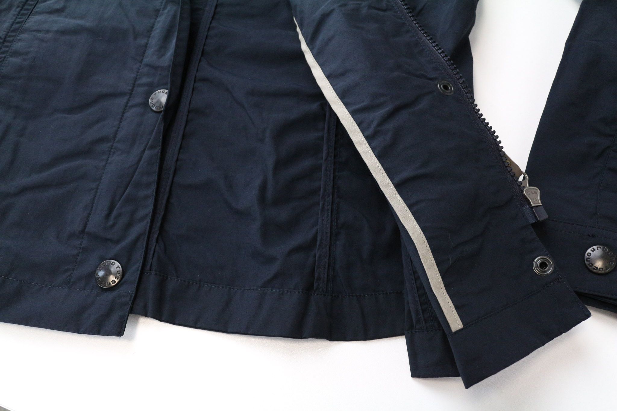 Other DEMETRA IT38 Navy Windproof Moto Jacket 74869 Size M / US 6-8 / IT 42-44 - 9 Thumbnail