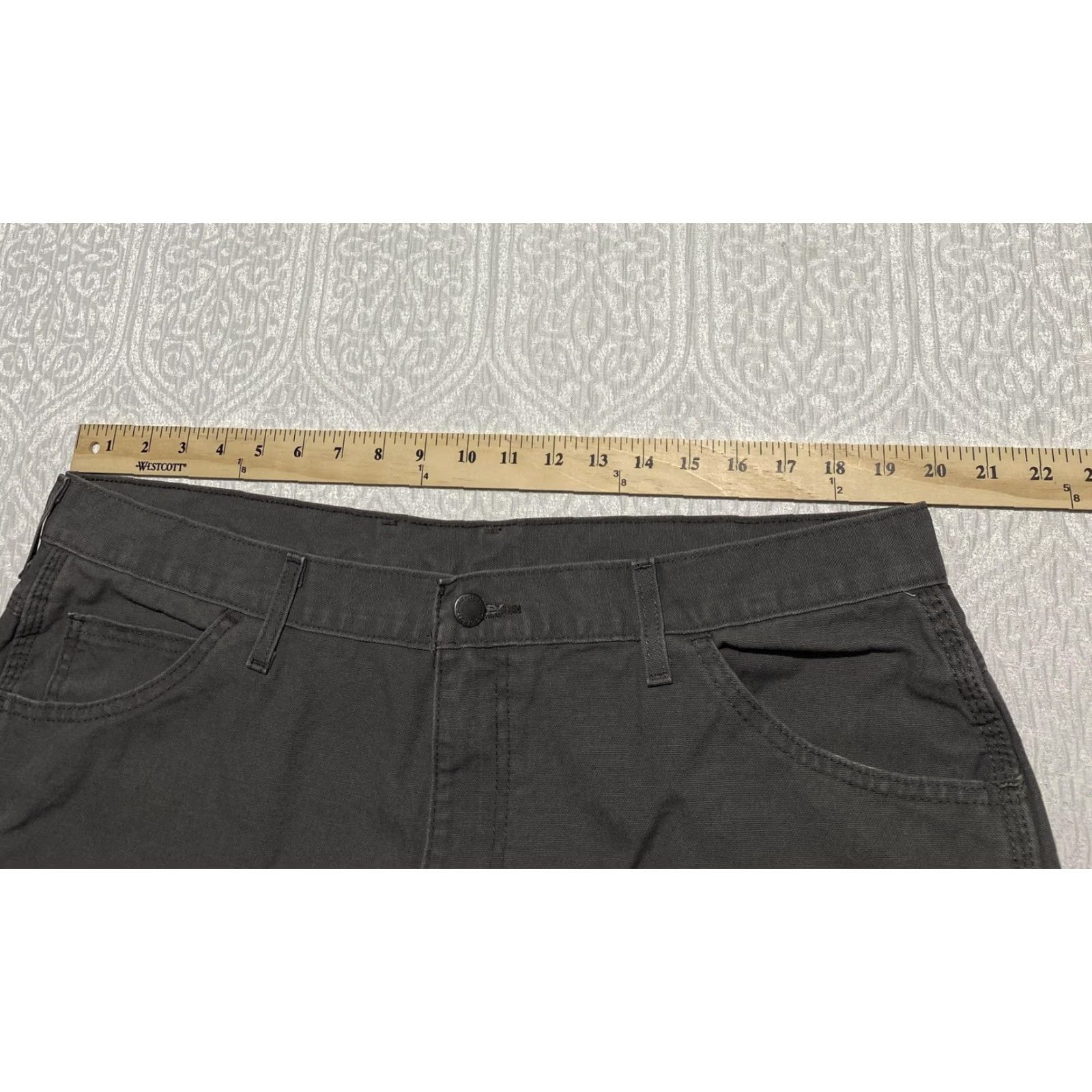 Dickies Dickies Pants Mens 38x34 Gray Utility Straight Leg Workwear Outdoor Durable Size US 38 / EU 54 - 5 Thumbnail