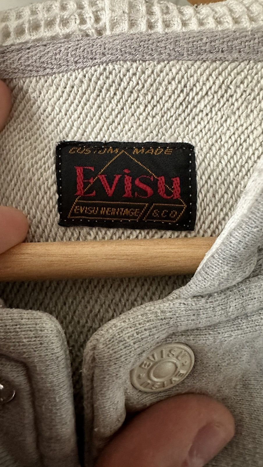 Evisu × Vintage Vintage Evisu hoodie Size US L / EU 52-54 / 3 - 4 Thumbnail