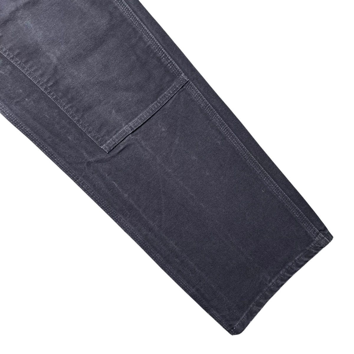 Carhartt × Vintage 2000s Carhartt Brown Double Knee Carpenter Dungaree Pants Size US 33 - 7 Thumbnail