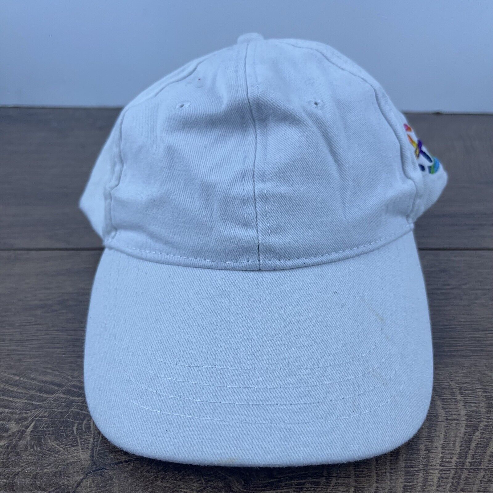 Other Pride Cross Hat LGBTQ Cross Hat White Adjustable Hat White A Size ONE SIZE - 2 Thumbnail