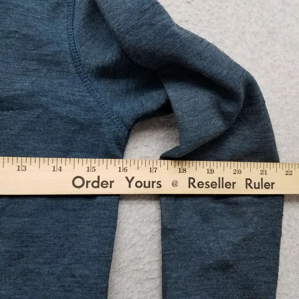 Univibe Univibe Hoodie Mens Small Blue Long Sleeve Full Zip Pockets Size US S / EU 44-46 / 1 - 8 Thumbnail