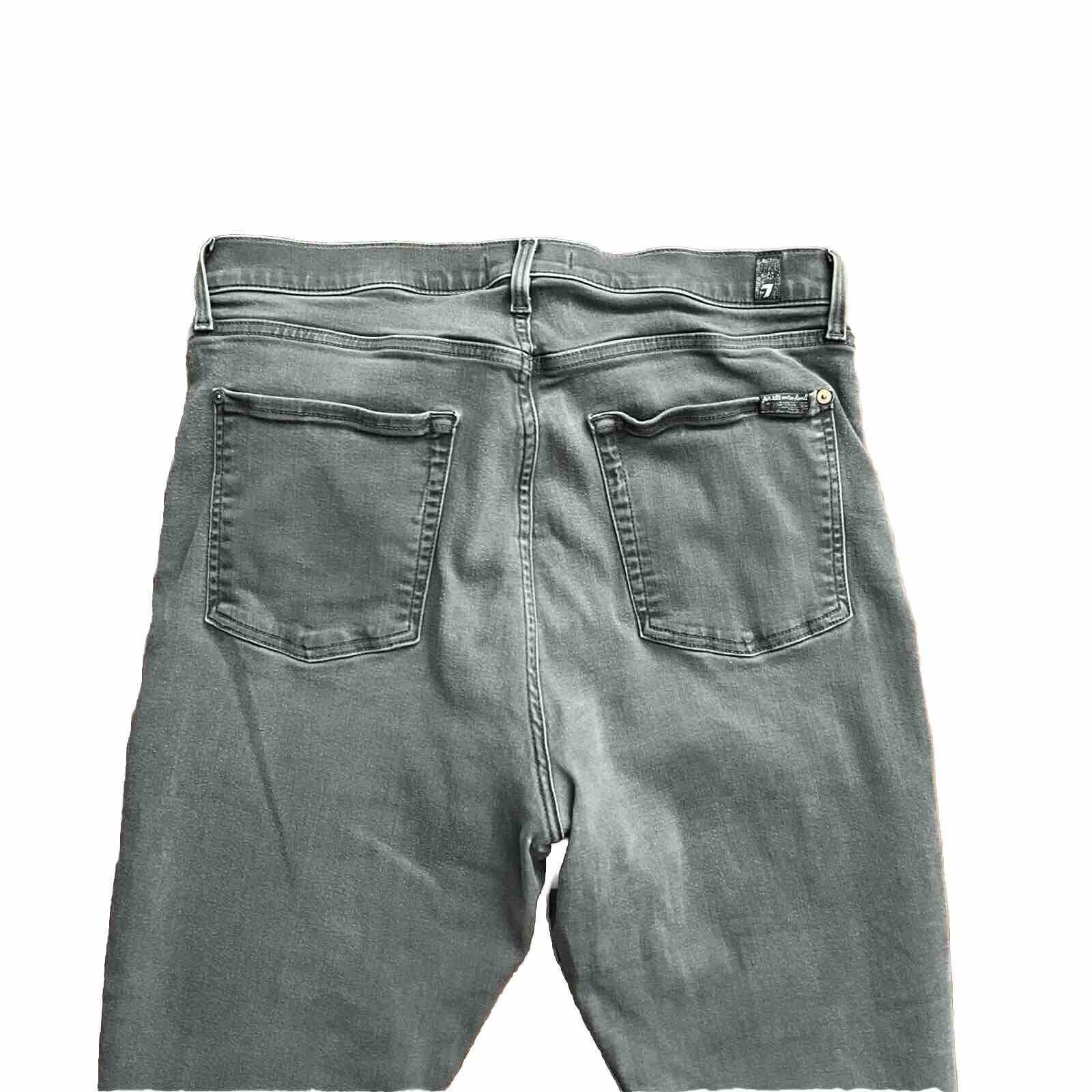 7 For All Mankind 7 For All Mankind Jeans 33 B(Air) High Waist Skinny Denim Size 33" - 5 Thumbnail