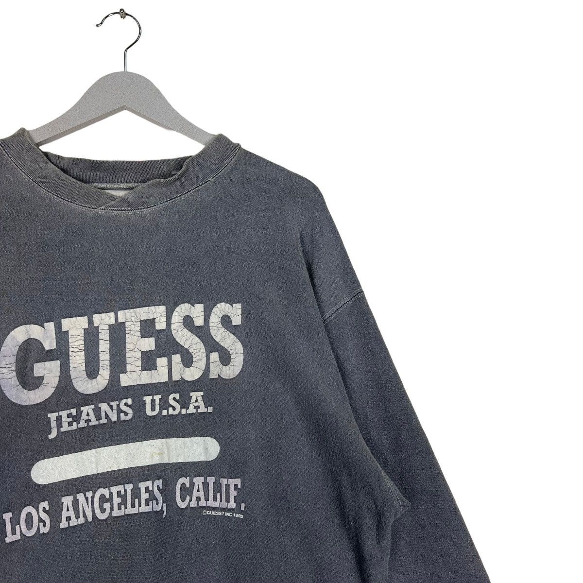Guess 90s GUESS USA SPELL OUT BIG LOGO SWEATSHIRT MADE IN USA Size US M / EU 48-50 / 2 - 6 Thumbnail