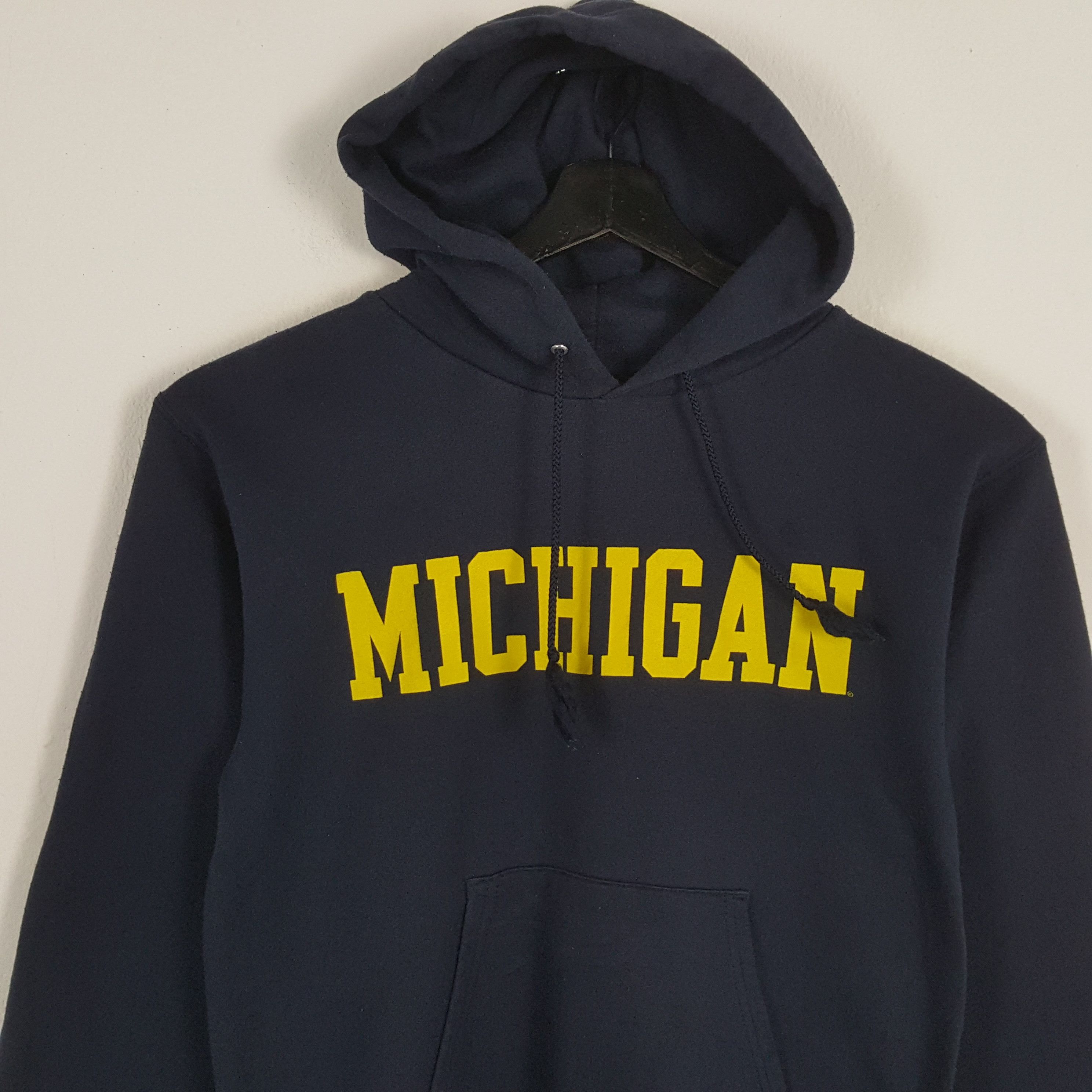Champion × NFL × Vintage MICHIGAN WOLVERINES Style x CHAMPION Streetwear Hoodies Size US S / EU 44-46 / 1 - 2 Thumbnail