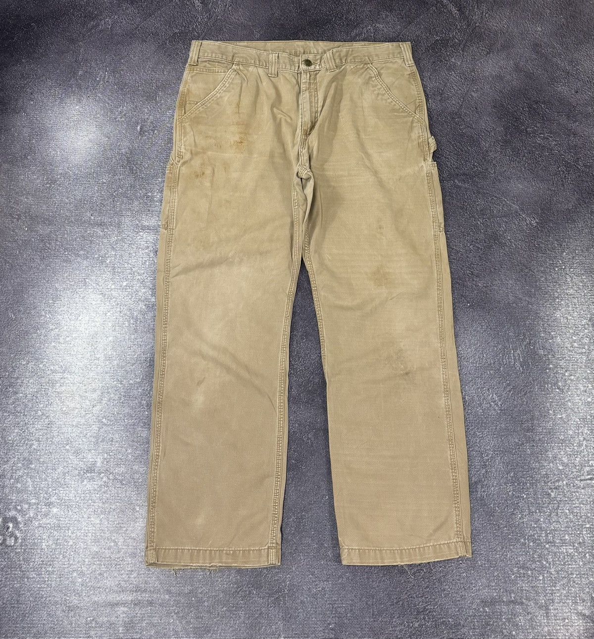 Carhartt Vintage Carhartt Relaxed Fit Work Hype Carpenter Baggy Pants Size US 40 / EU 56 - 2 Thumbnail