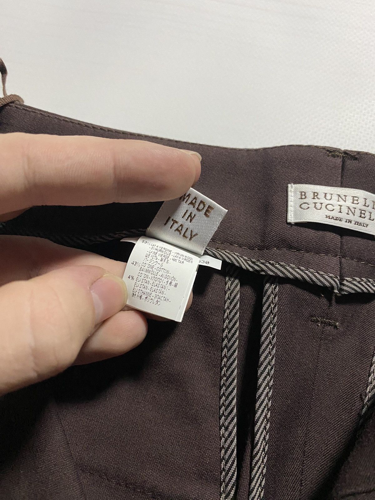 Brunello Cucinelli Brunello Cucinelli Designer brown y2k italy pants Size 26" / US 2 / IT 38 - 5 Thumbnail