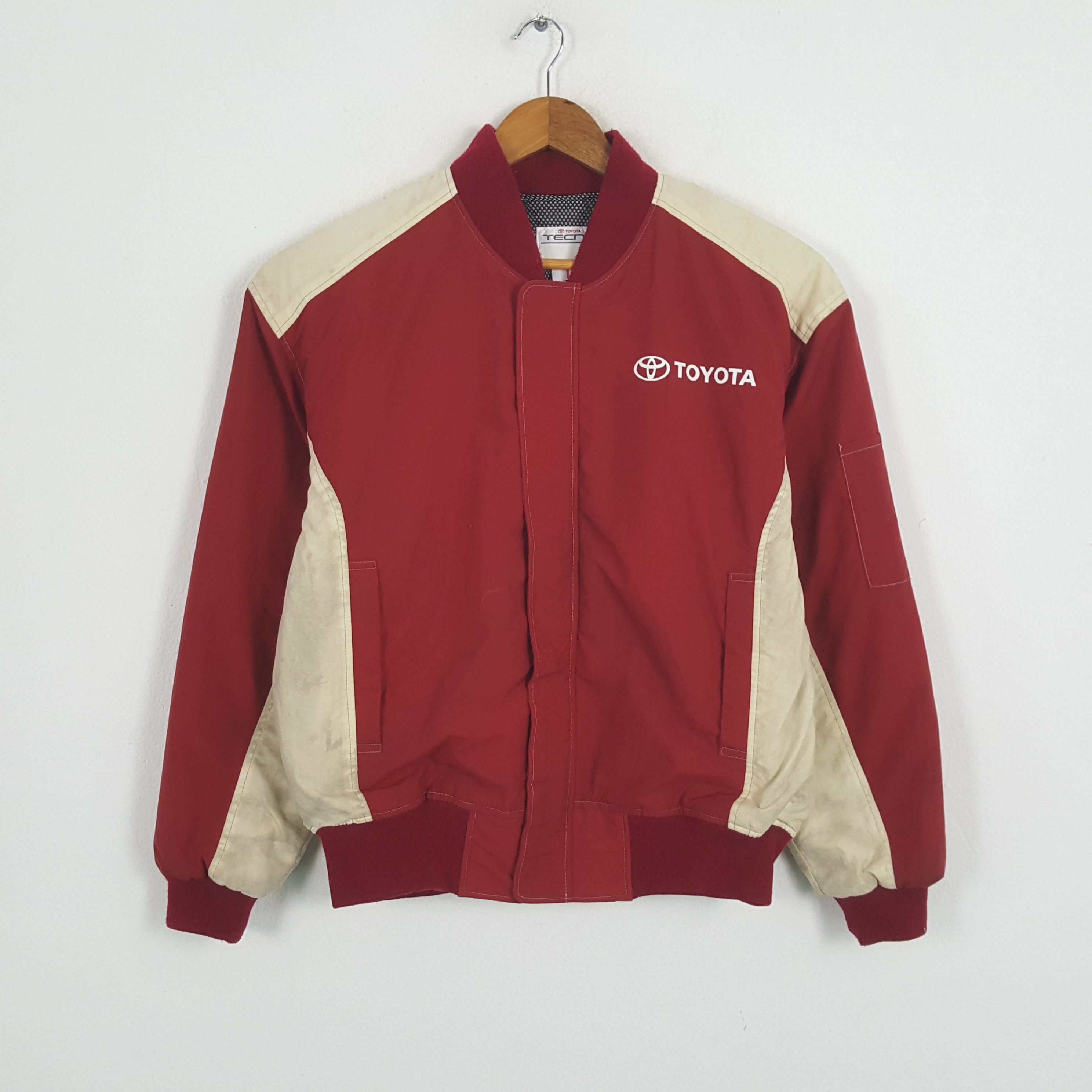 Japanese Brand × Vintage Vintage TOYOTA TECNO Japanese Racing Team Jacket Size US XL / EU 56 / 4 - 3 Thumbnail