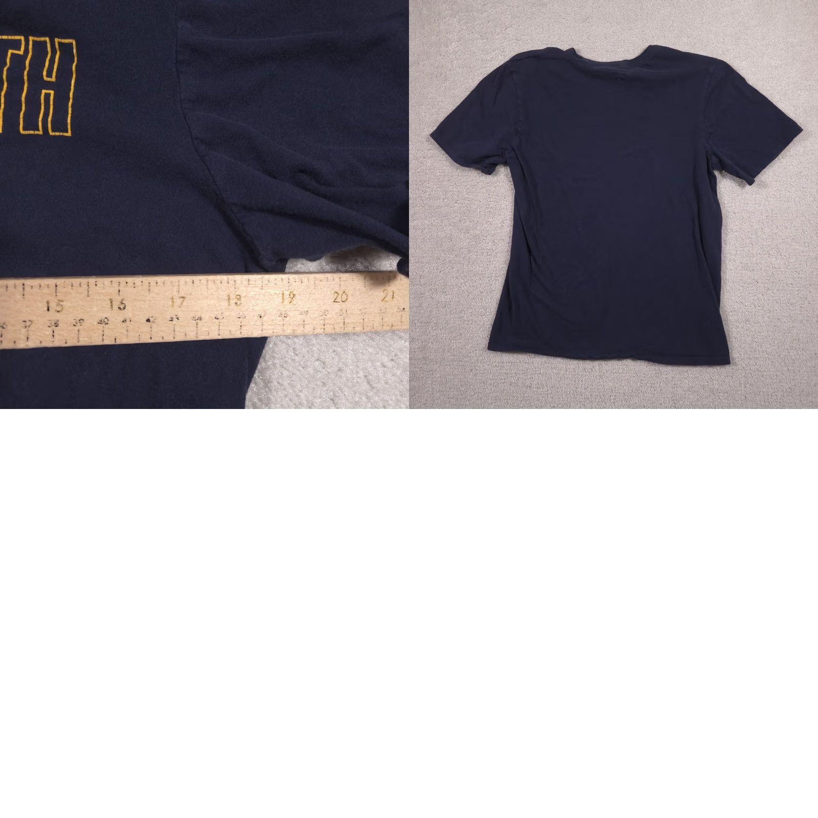 Nike Nike Shirt Mens Medium Blue Who You With Graphic Tee Crewneck Athletic Sports Size US M / EU 48-50 / 2 - 8 Thumbnail