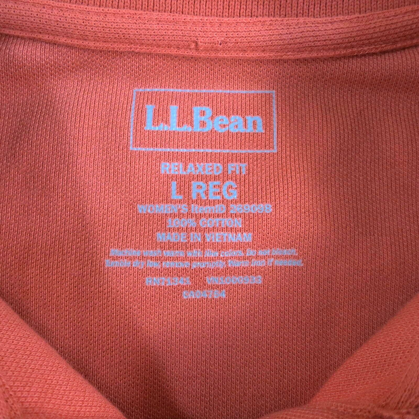 L.L. Bean L.L. Bean Women's Relaxed Fit Polo Shirt Size L Regular NWT Size L / US 10 / IT 46 - 3 Thumbnail