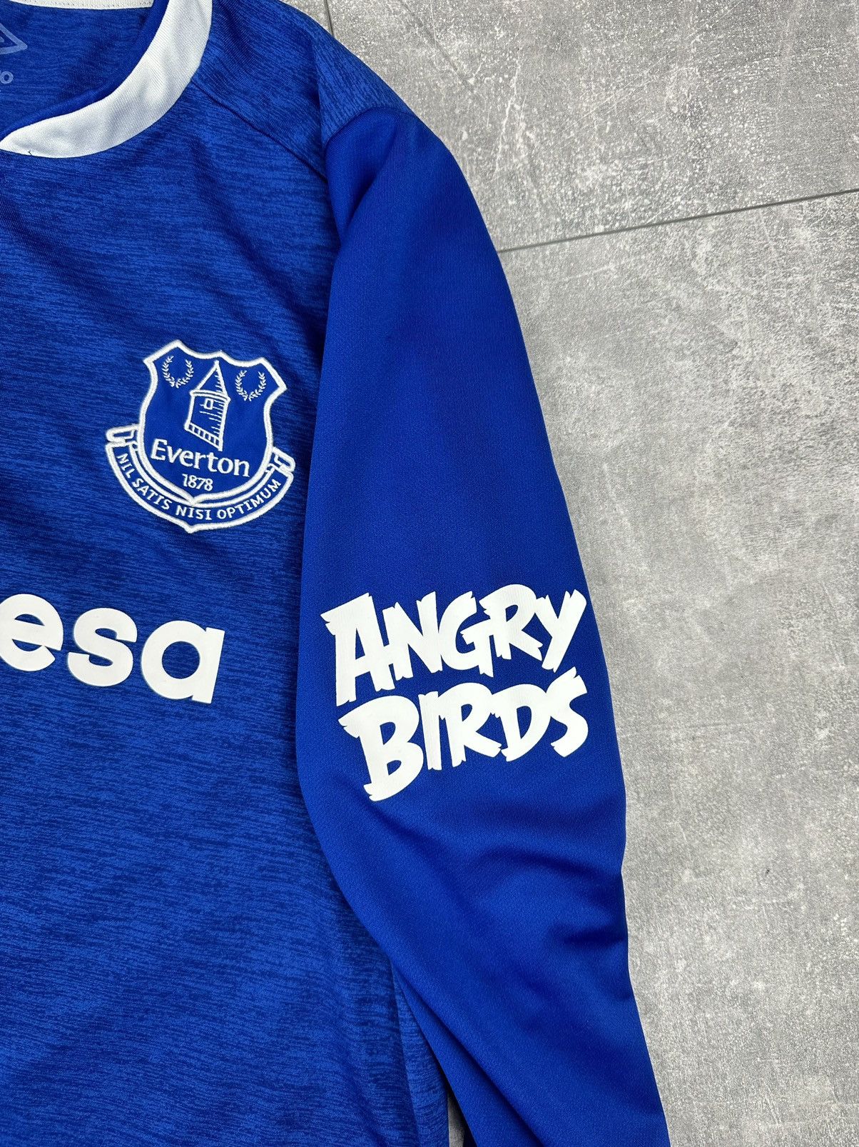 Umbro Umbro Everton 2018/19 Home Long Sleeve #19 Niasse Jersey Size US XXL / EU 58 / 5 - 7 Thumbnail