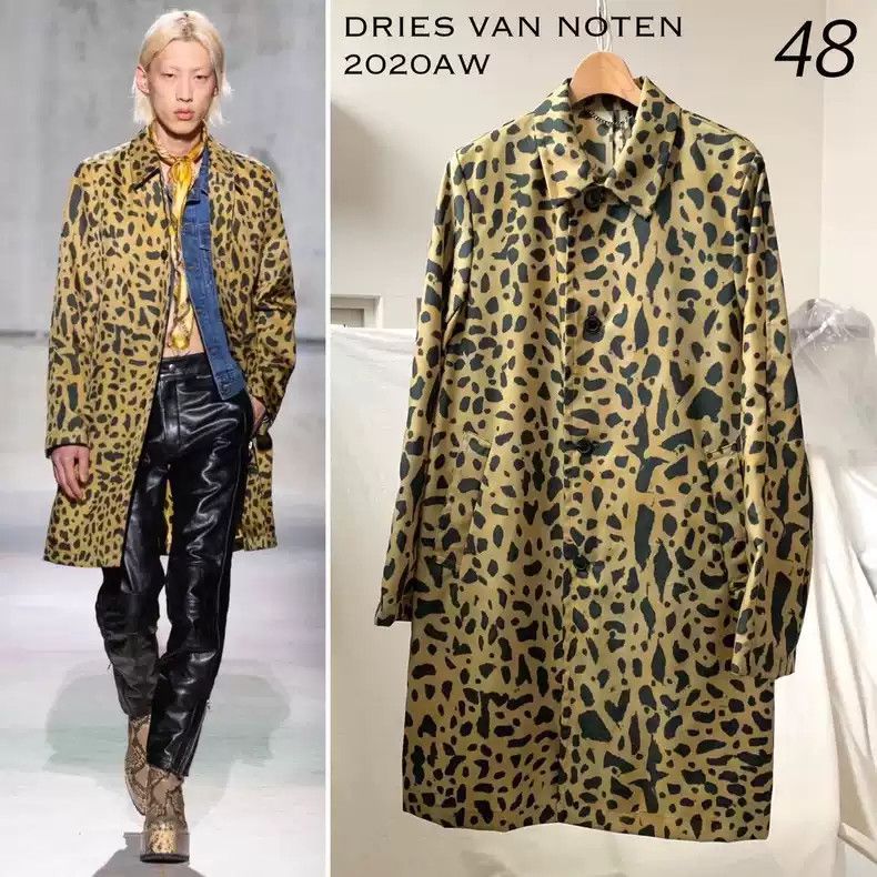Dries Van Noten Dries van noten 20aw leopard coat | Grailed