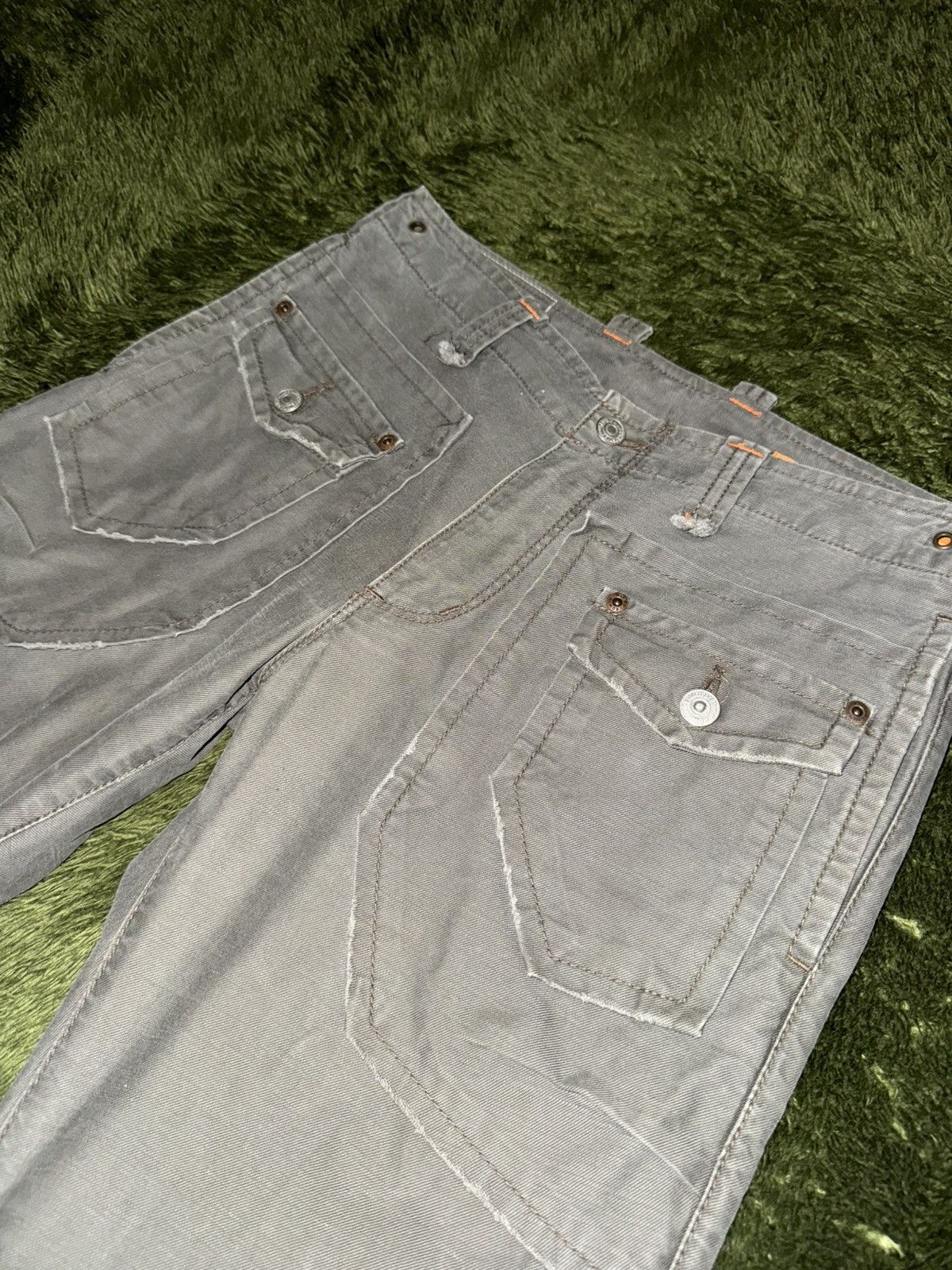 Edwin [S] EDWIN Japan Heavy Twill Pocket Detail Cotton Pants Size US 30 / EU 46 - 2 Thumbnail