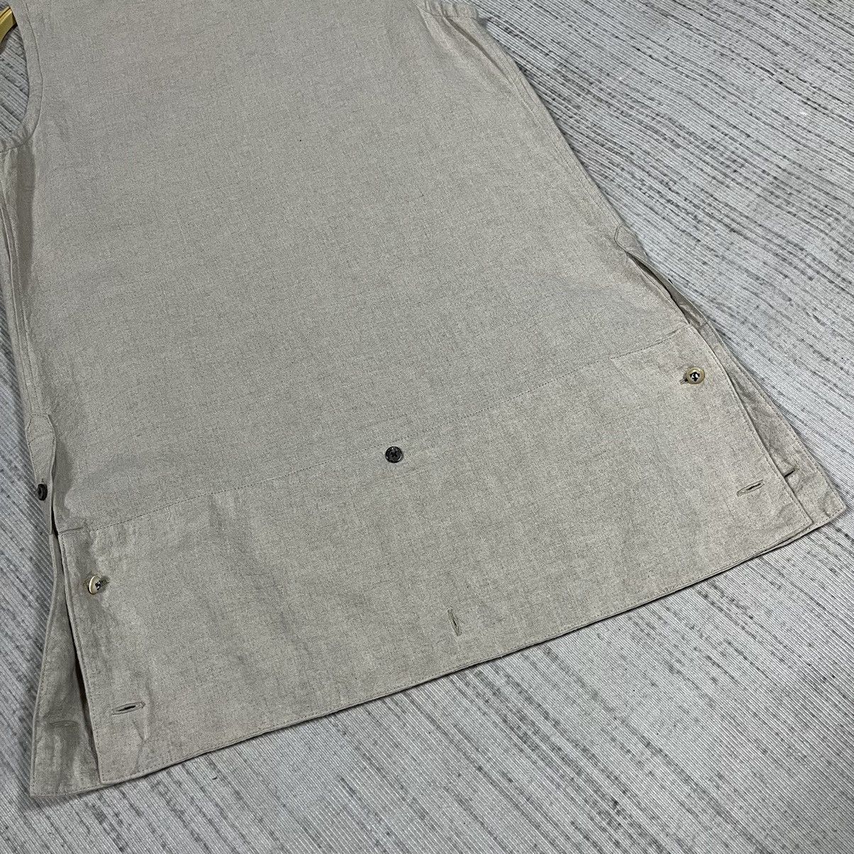 Kapital A6 Kapital Sleeveles khaki cenves Apron Size US XS / EU 42 / 0 - 11 Thumbnail