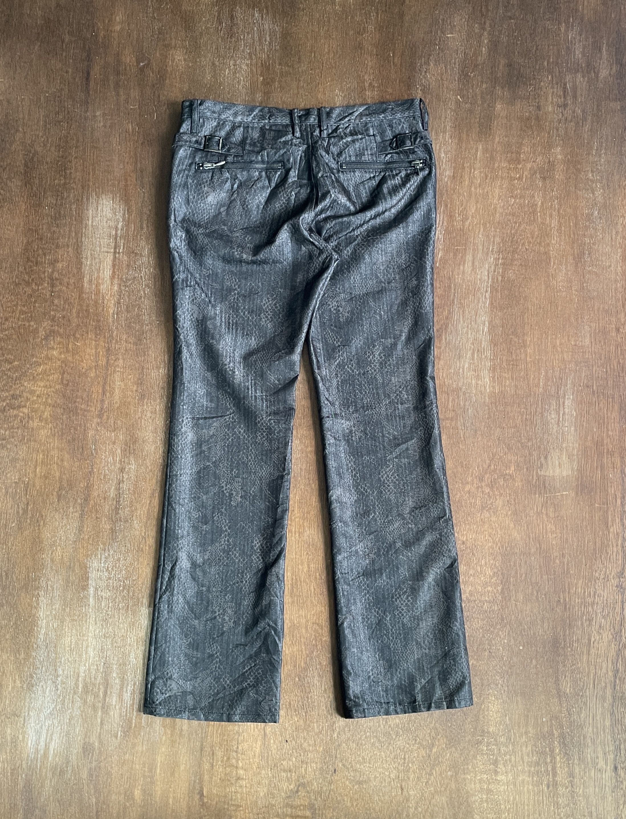 semanticdesign Semanticdesign Snake Skin Boot cut Denim Size US 31 - 8 Thumbnail