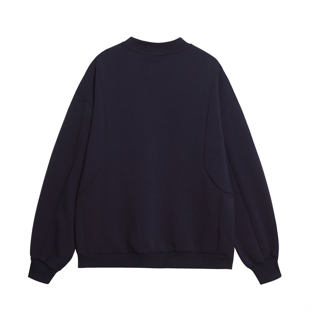 Vintage Men's washed retro letter all-match loose casual sweatshirt Size US M / EU 48-50 / 2 - 2 Thumbnail