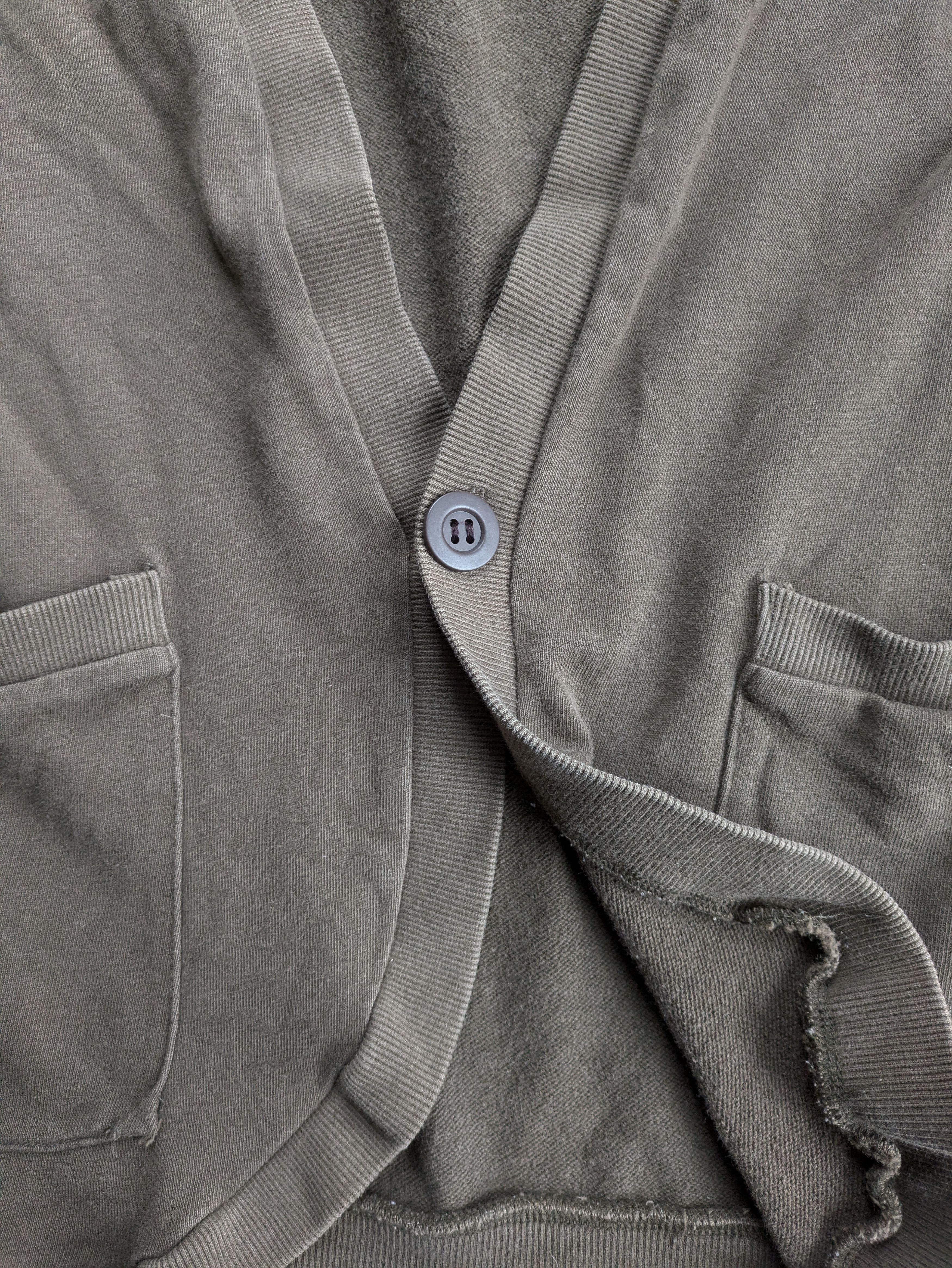 Japanese Brand × PPFM PPFM y2k sweat cardigan emo grunge opium brown goth archive Size US XL / EU 56 / 4 - 3 Thumbnail