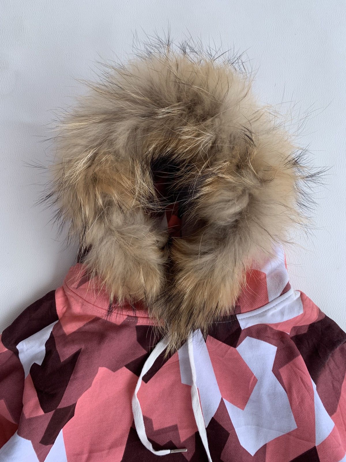 Japanese Brand AMAZING SUPEON ABSTRAC IFSIXWAS LGBSTYLE FUR HOOD Size US L / EU 52-54 / 3 - 3 Thumbnail
