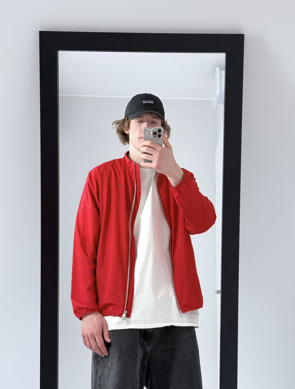 Nike Vintage Nike Y2K streetwear nylon track jacket Size US XL / EU 56 / 4 - 9 Thumbnail