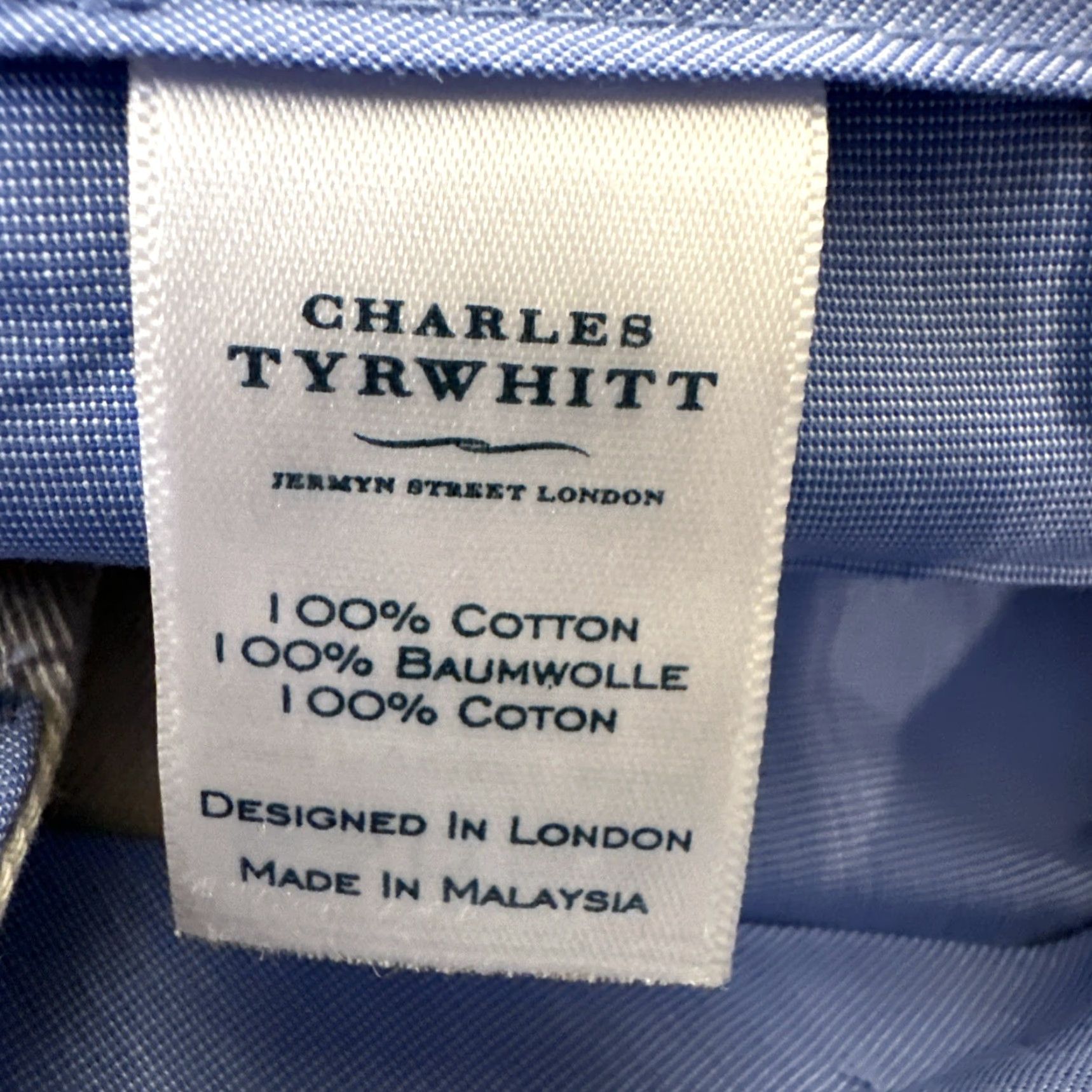 Charles Tyrwhitt Charles Tyrwhitt Pants Mens 36x34 Beige Straight Leg Flat Front Khakis Size US 36 / EU 52 - 7 Thumbnail
