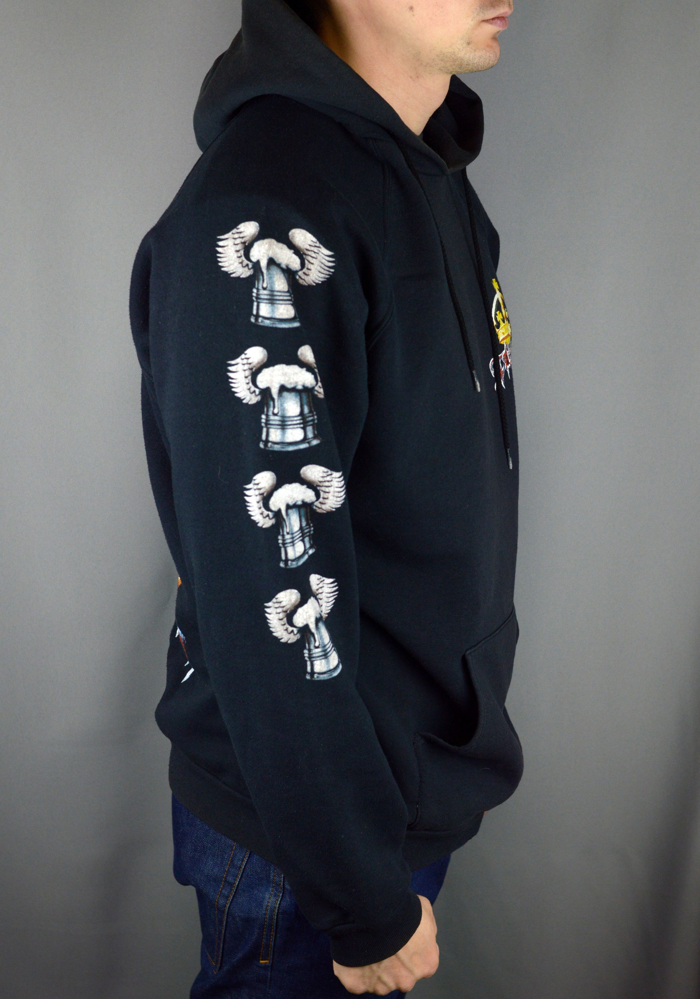 Band Tees × Vintage Vintage Tankrad 90s hoodie Size US XL / EU 56 / 4 - 2 Thumbnail
