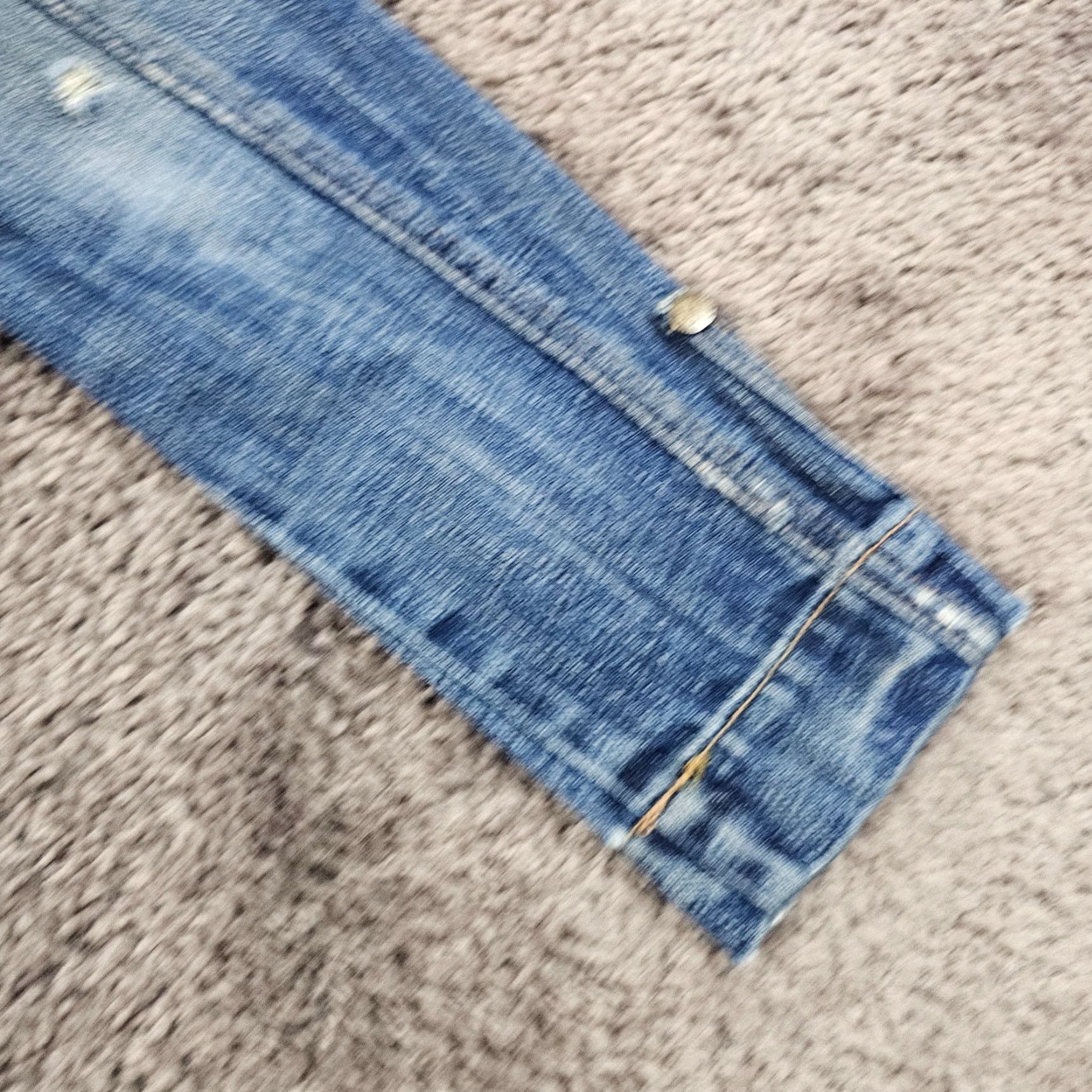 Vintage VINTAGE Current/Elliott Denim Jacket Womens Small Blue 90s Casual Pockets United States Size XS / US 0-2 / IT 36-38 - 7 Thumbnail