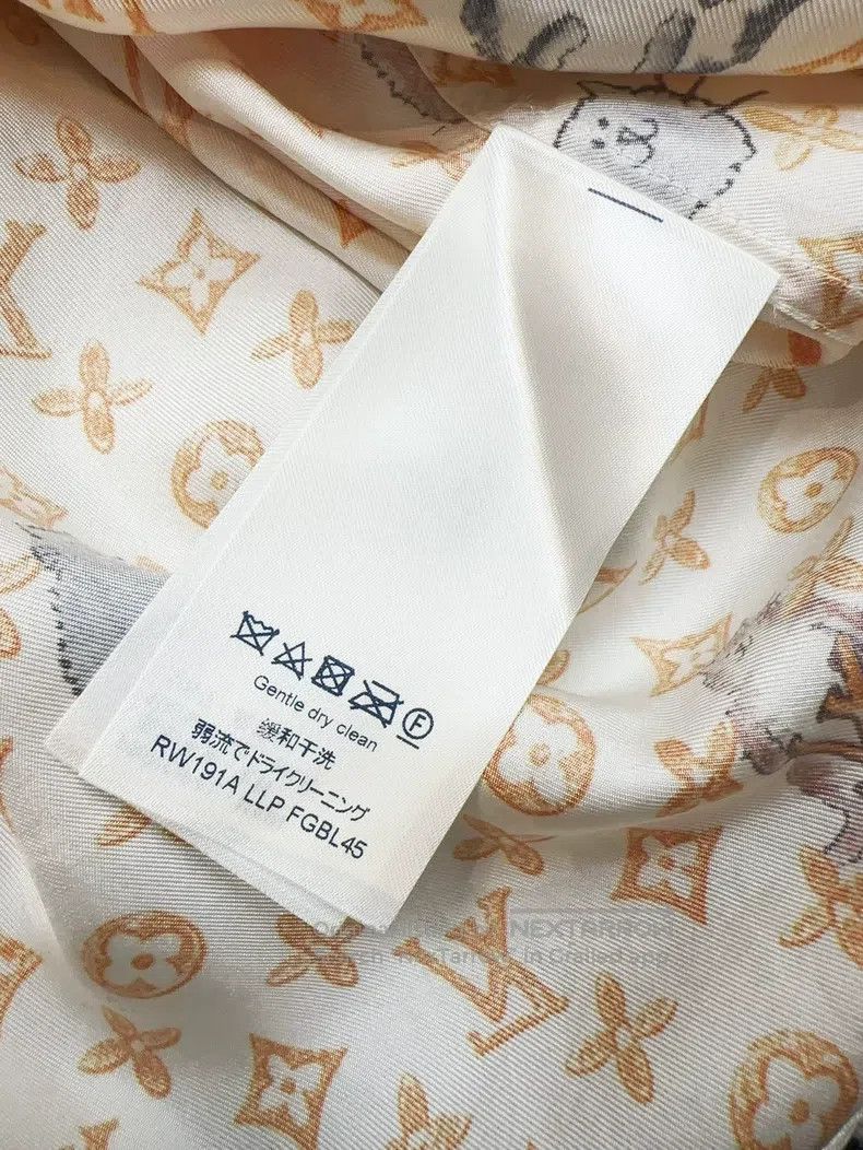 Louis Vuitton Louis Vuitton Orange print full logo cat print mulberry si Size XS / US 0-2 / IT 36-38 - 7 Thumbnail