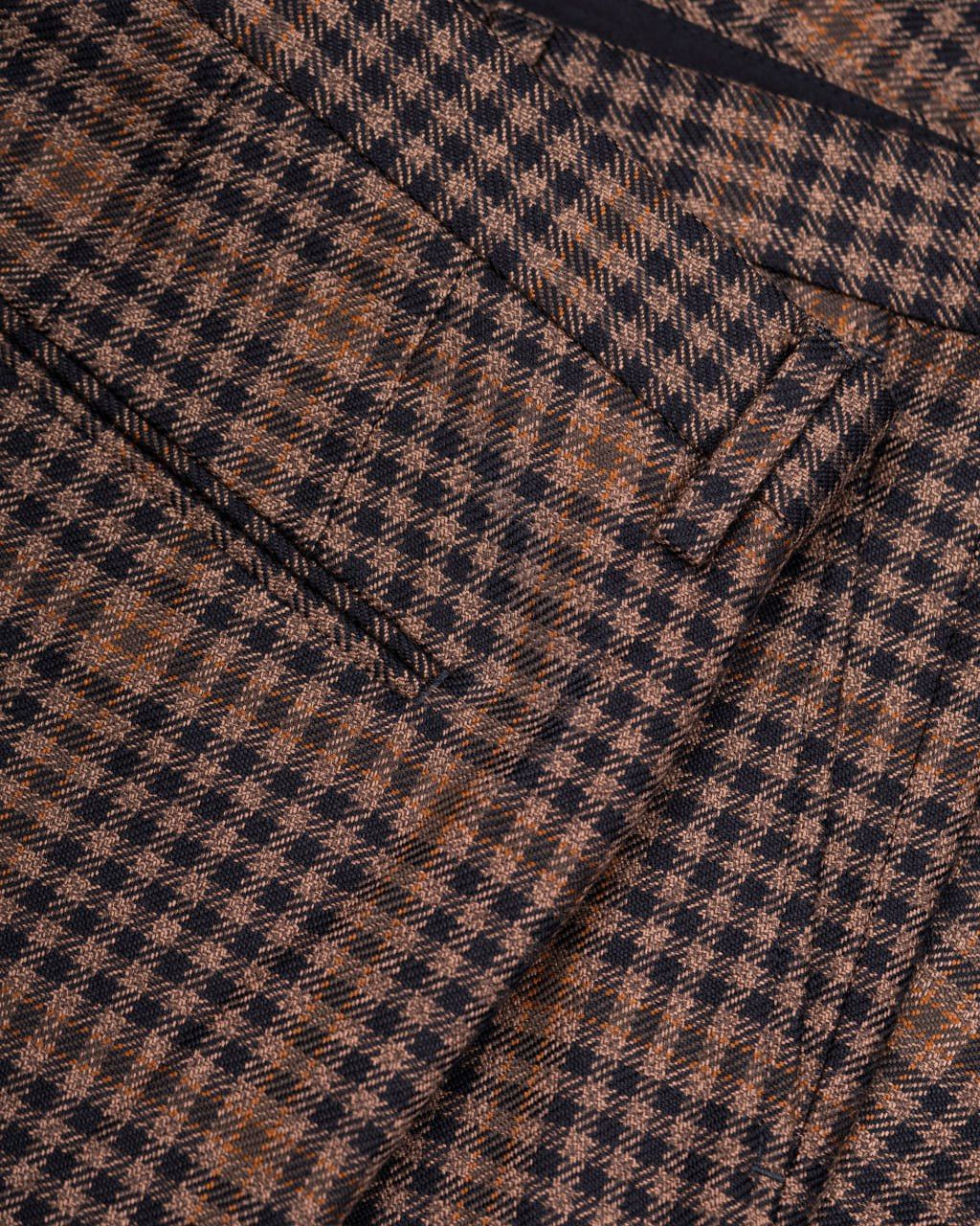 DRIES VAN NOTEN checked wool trousers / pants