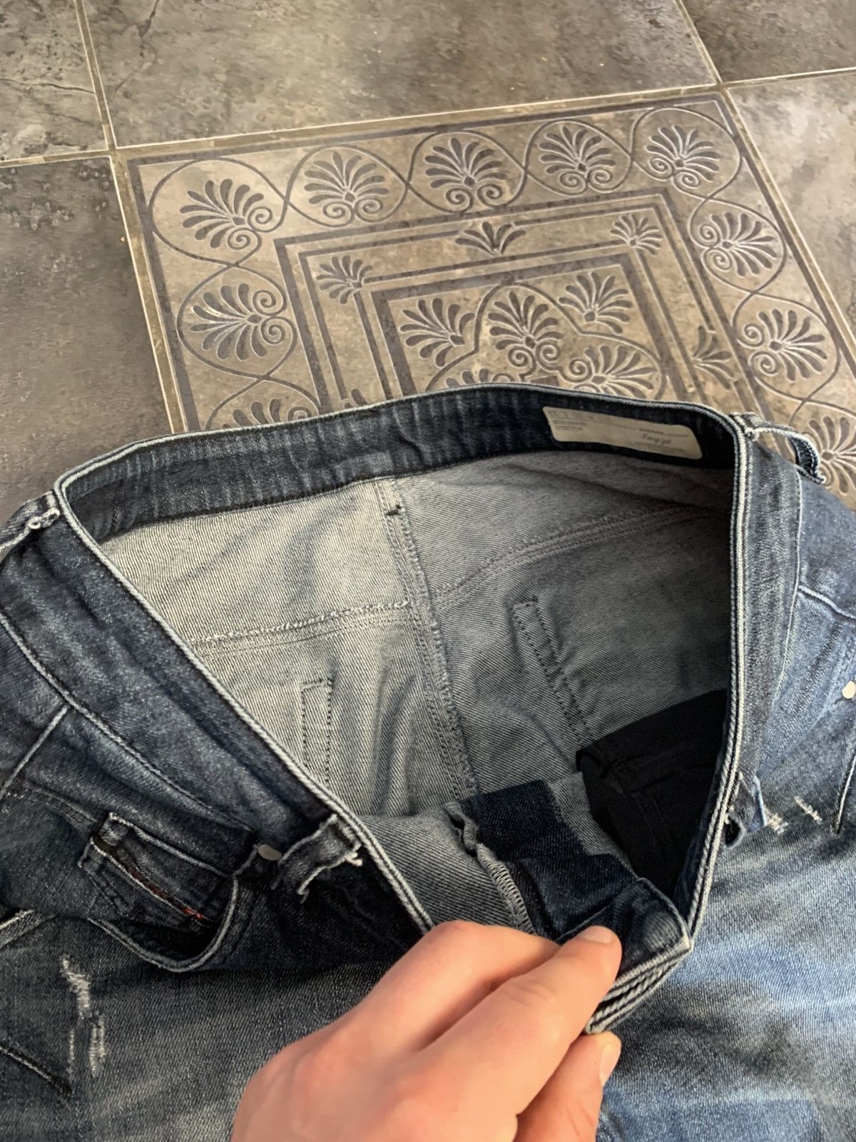Diesel × Vintage Diesel Industry Denim Fayza Distressed Pants jeans Size US 30 / EU 46 - 6 Thumbnail