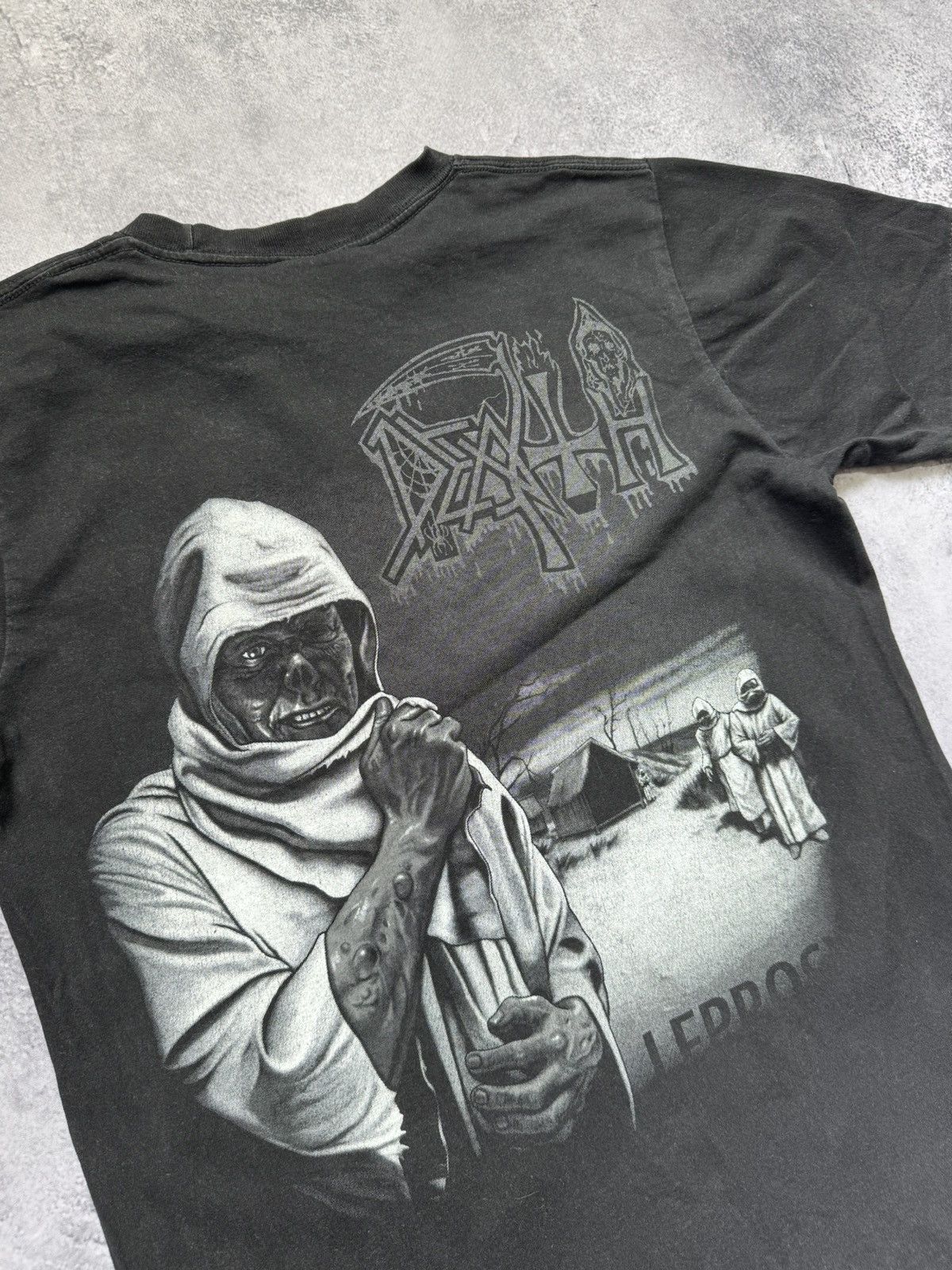 Band Tees × Vintage Death Leprosy Band Tee Size US M / EU 48-50 / 2 - 7 Thumbnail