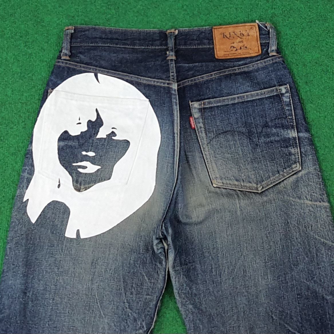 Hysteric Glamour Vintage Hysteric Glamour Selvedge Custom Logo Jeans C265N25 Size US 27 - 2 Thumbnail